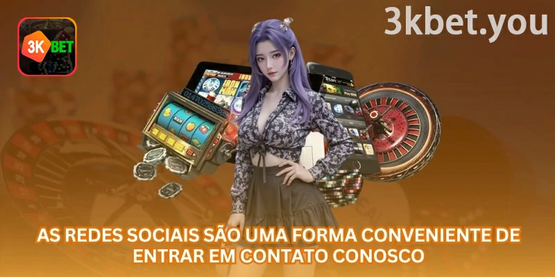 Canais de mensagem e redes sociais usados para falar com a 3kbet