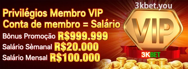 Banner da 3kbet com palpites esportivos, cassino e entretenimento digital