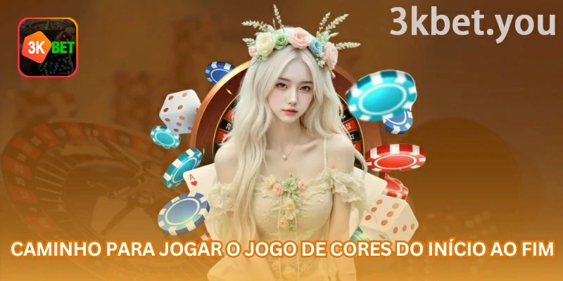 Color Game Online na 3kbet: Caminho para jogar Color Game do início ao fim: escolha, aposta, rodada e resultado final.