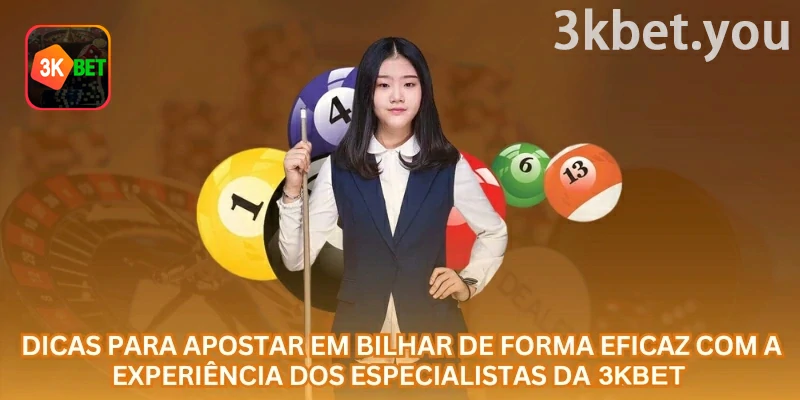 Apostas em Bilhar Online na 3kbet: Boas apostas em bilhar dependem de análise, seleção de mercados, controle de banca e paciência para esperar oportunidades melhores.