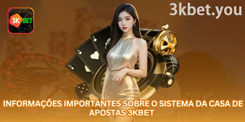 Visão geral das categorias, da carteira e dos recursos disponíveis na 3kbet