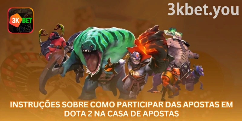 Apostas em Dota 2 Online na 3kbet: Para apostar em Dota 2 com mais organização, confira saldo, mercado, odd, valor da entrada e regras antes de confirmar o palpite.