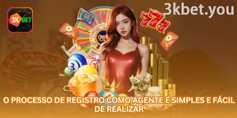 Etapas do cadastro de agente na 3kbet