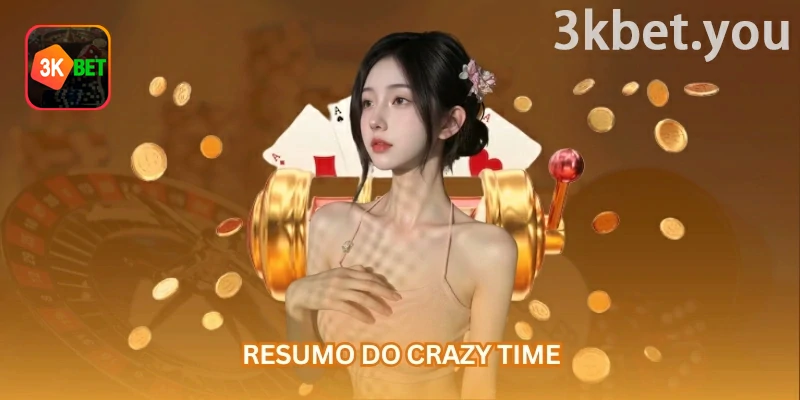 Crazy Time Online na 3kbet: Crazy Time usa uma roda principal com números, setores bônus e multiplicadores, criando uma experiência parecida com game show ao vivo.